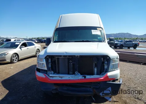 2018 Nissan Nv Cargo Nv2500 Hd Sv V6 from USA, damaged, VIN 1N6BF0LY6JN810579